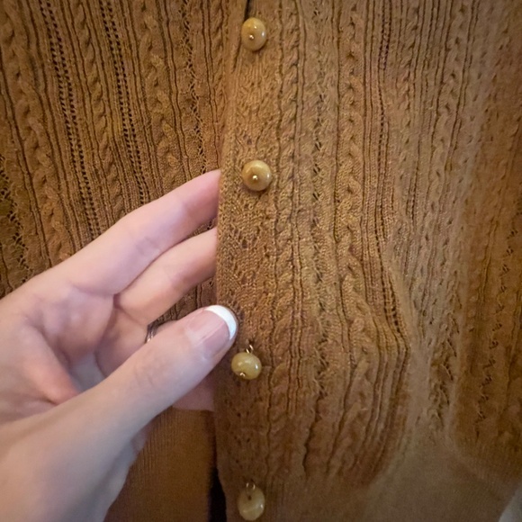 Simple Retro Adorable Cardigan - Picture 2 of 3